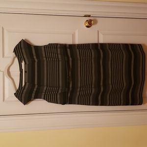 Calvin Klein suit dress size 20W in black & grays